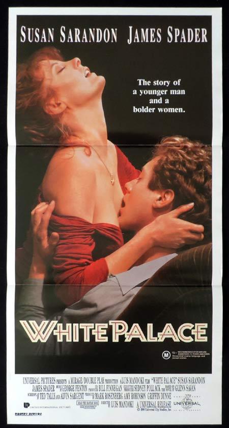 WHITE PALACE Original Daybill Movie Poster Susan Sarandon James Spader