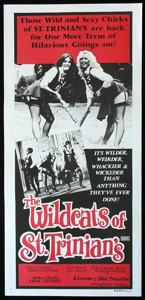 WILDCATS OF ST TRINIANS Original Daybill Movie Poster Sheila Hancock Michael Hordern
