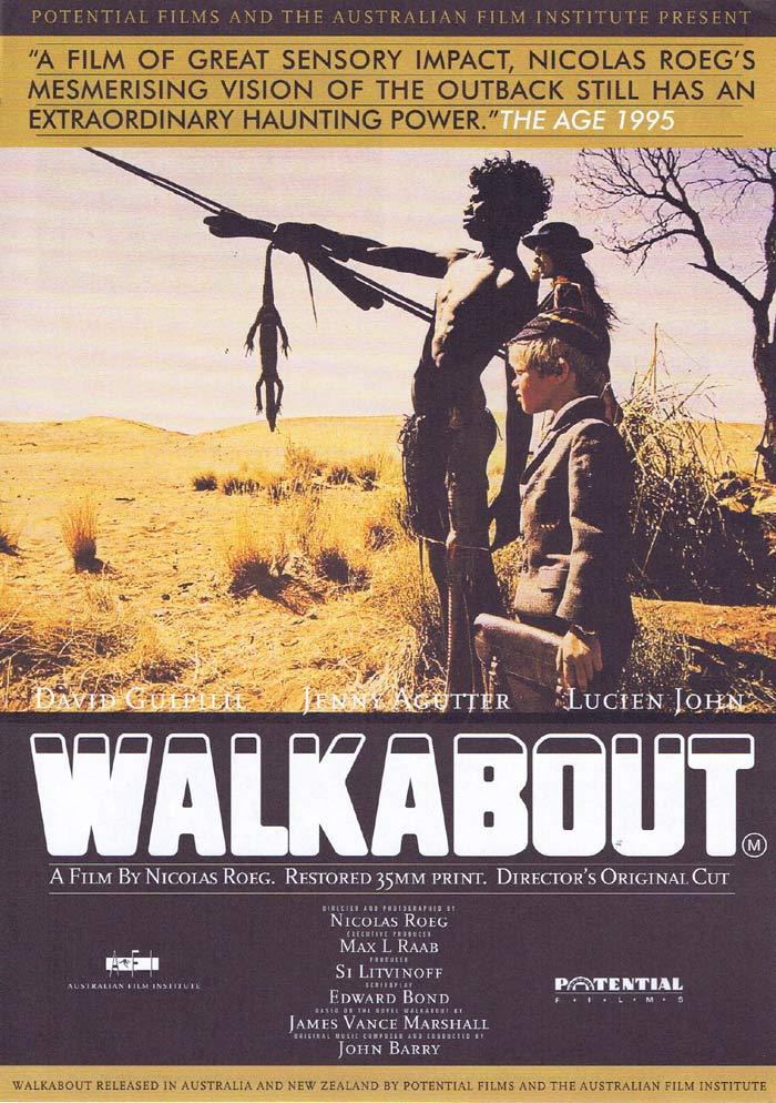 WALKABOUT Original Movie Directors Cut Handbill Flyer 1995