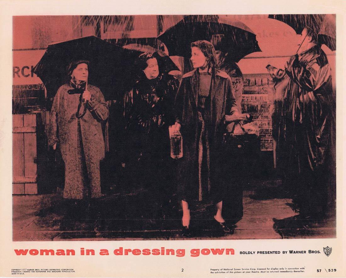 WOMAN IN A DRESSING GOWN Lobby Card 2 Yvonne Mitchell Anthony Quayle Sylvia Syms
