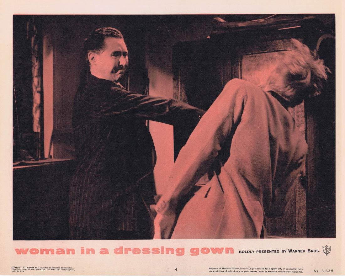 WOMAN IN A DRESSING GOWN Lobby Card 4 Yvonne Mitchell Anthony Quayle Sylvia Syms