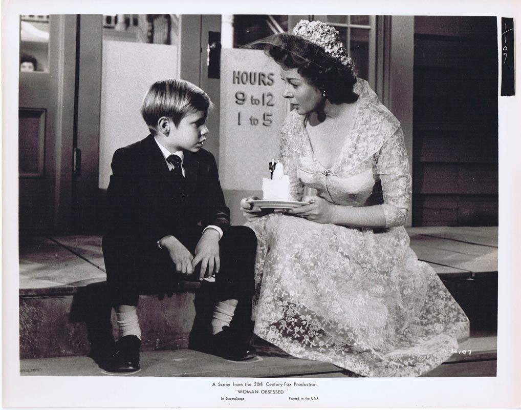 WOMAN OBSESSED Vintage Movie Still 24 Susan Hayward Stephen Boyd