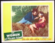 WOMEN OF PITCAIRN ISLAND '56-James Craig ORIGINAL US Lobby card #4