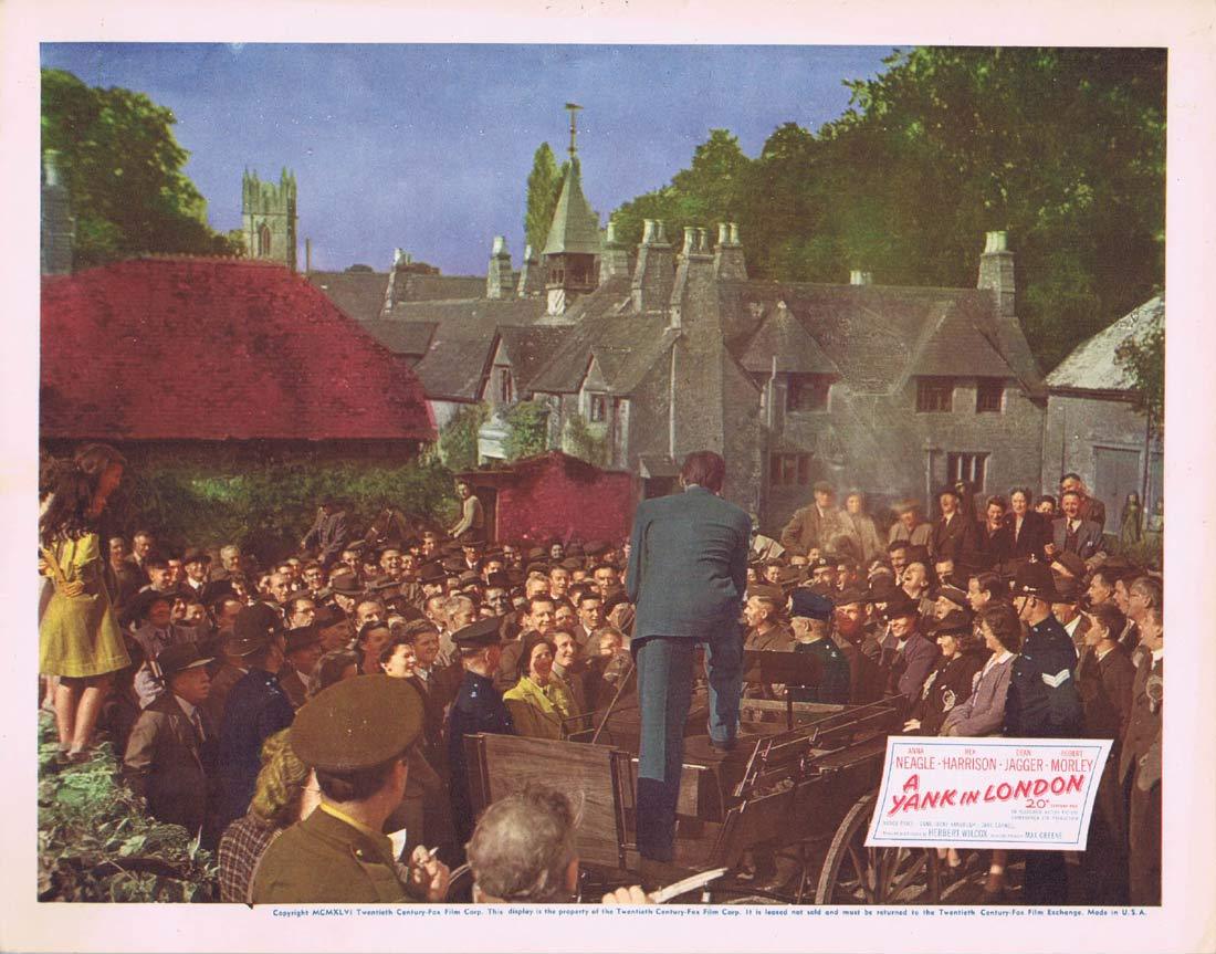 A YANK IN LONDON Original Lobby Card 2 Anna Neagle Rex Harrison 1945