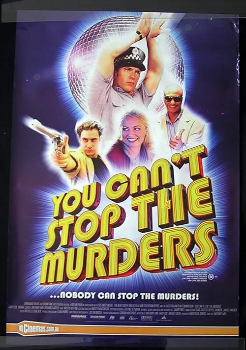 YOU CAN’T STOP THE MURDERS Movie poster 2003 Anthony Mir Australian Cinema One sheet