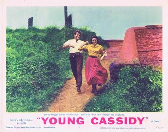 YOUNG CASSIDY Lobby Card 6 1965 Rod Taylor Julie Christie