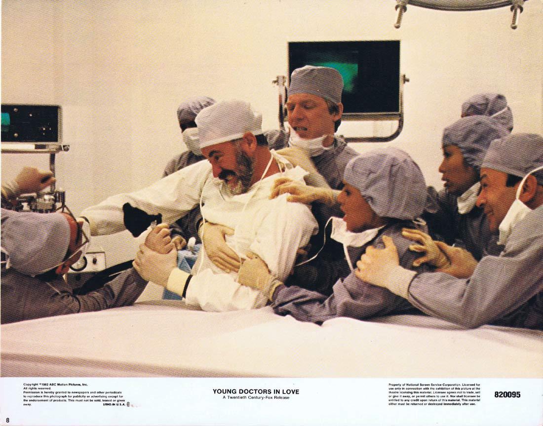 YOUNG DOCTORS IN LOVE Original Lobby Card 8 Sean Young Michael McKean