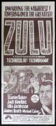 ZULU Original Daybill Movie Poster Stanley Baker