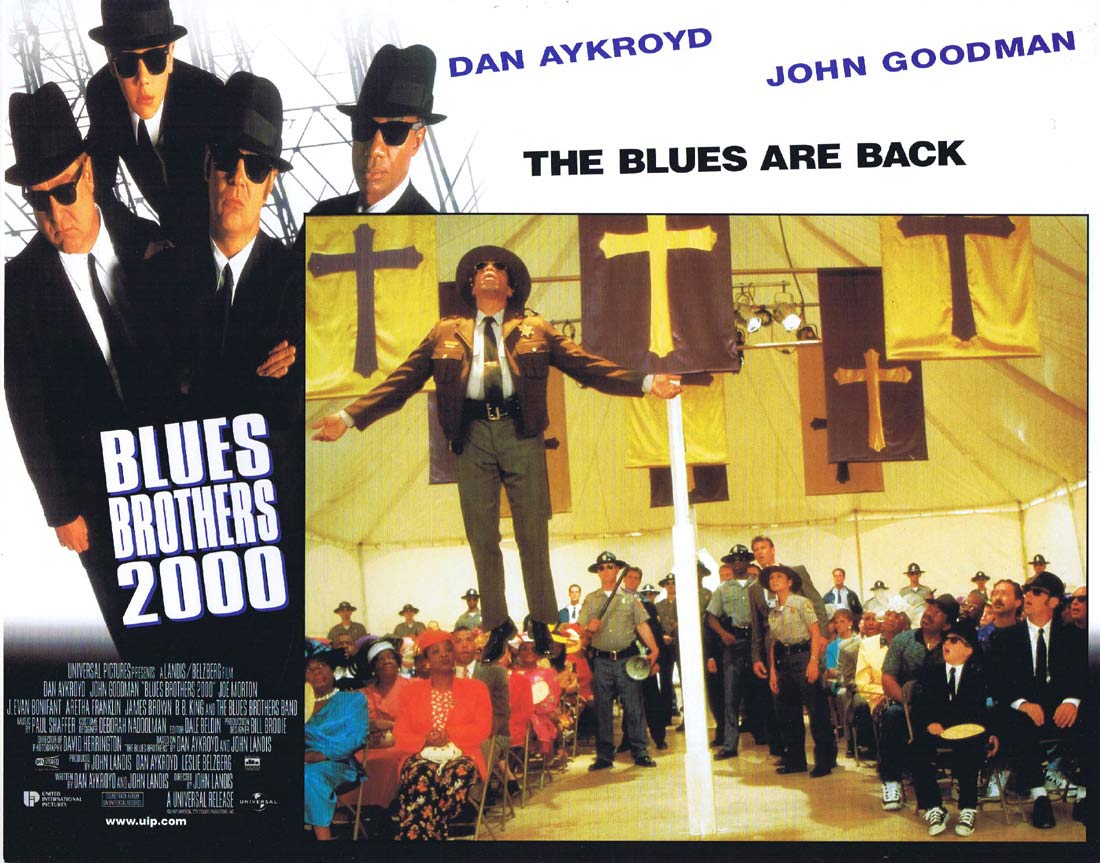 THE BLUES BROTHERS 2000 Original Lobby Card 2 Dan Aykroyd John Goodman