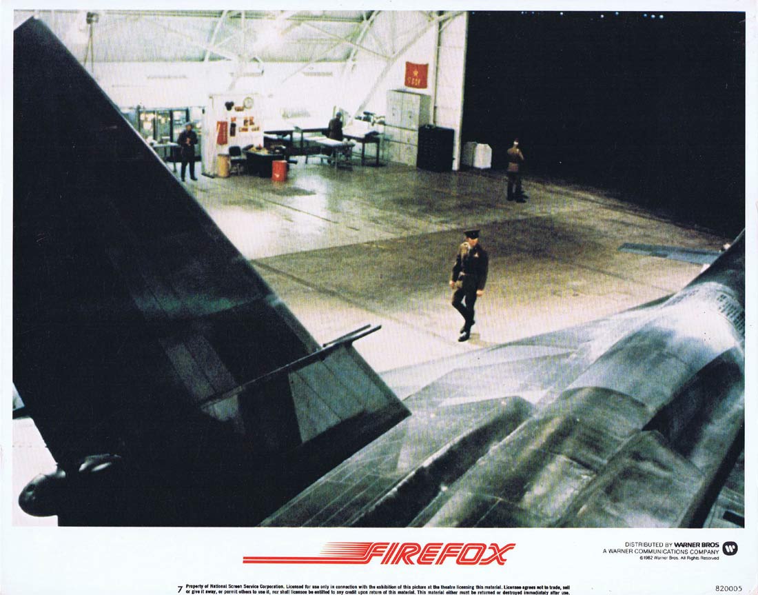FIREFOX Original Lobby Card 7 Clint Eastwood Freddie Jones