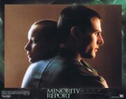MINORITY REPORT Original Lobby Card 4 Tom Cruise Max von Sydow Steve Harris