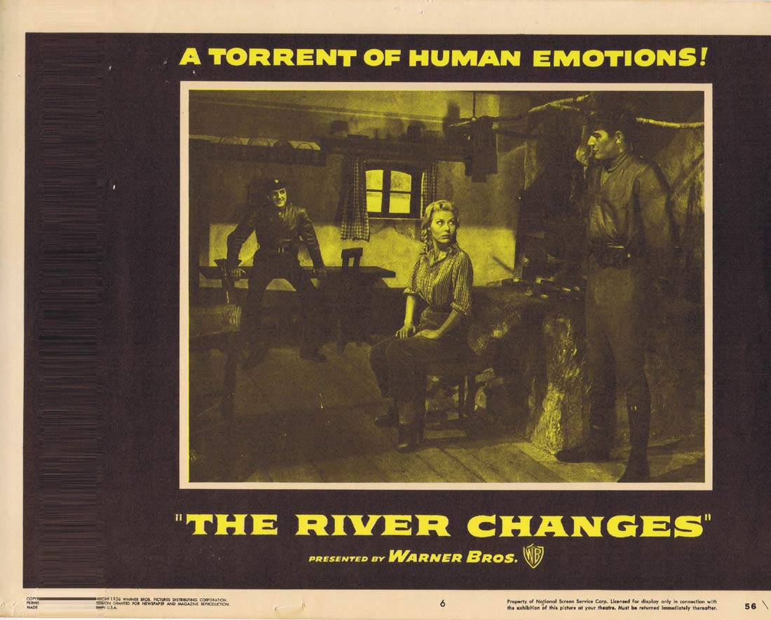 THE RIVER CHANGES Original Lobby Card 6 Rossana Rory Harald Maresch