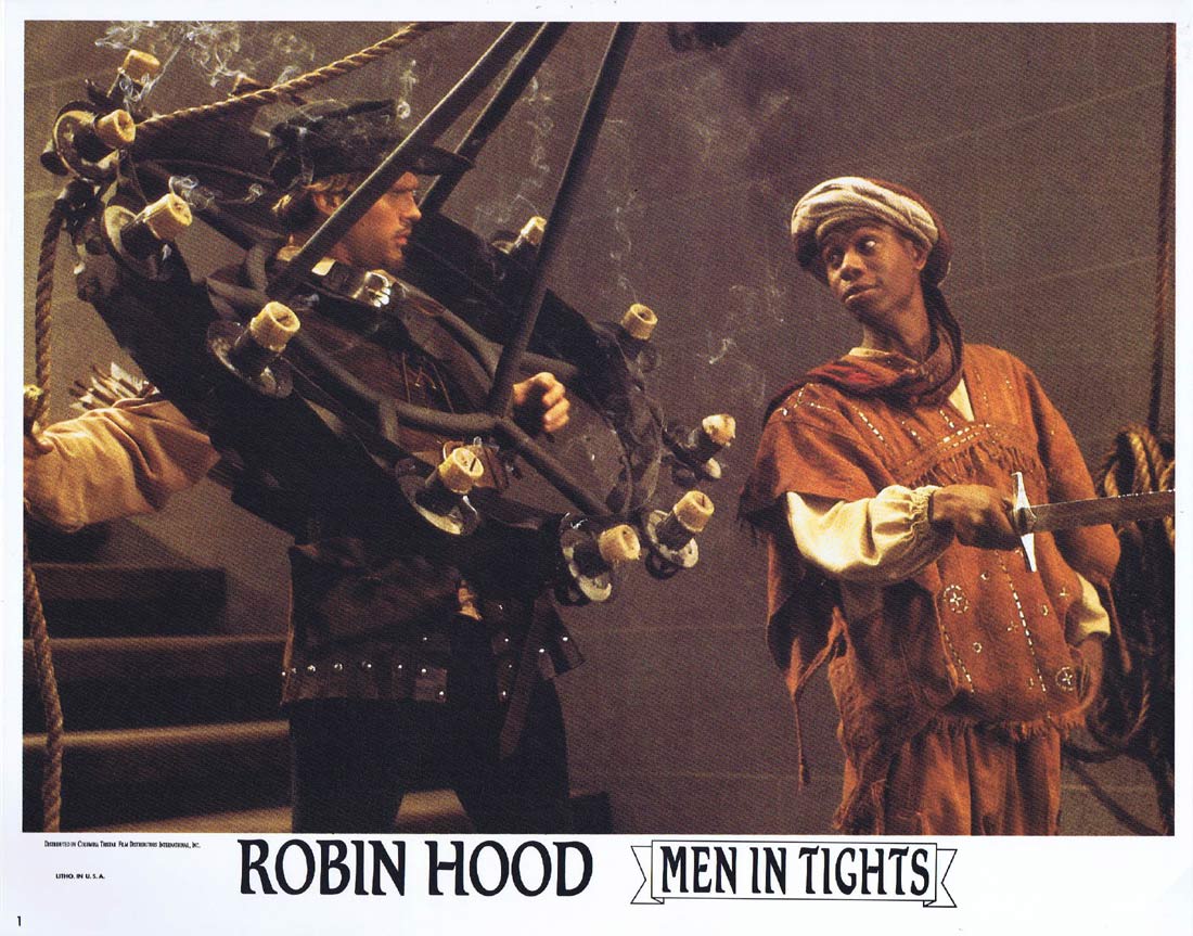 ROBIN HOOD MEN IN TIGHTS Original Lobby Card 1 Cary Elwes Mel Brooks