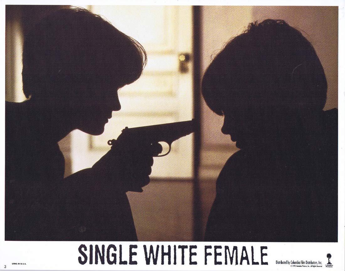 SINGLE WHITE FEMALE Original Lobby Card 3 Bridget Fonda Jennifer Jason Leigh