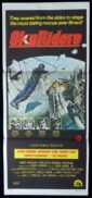 SKY RIDERS Original Daybill Movie Poster SUSANNAH YORK James Coburn Hang Glider