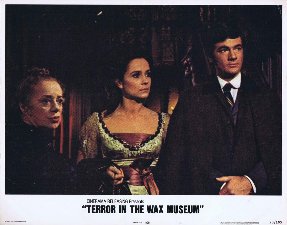 TERROR IN THE WAX MUSEUM Original Lobby Card 8 Ray Milland Elsa Lanchester Maurice Evans