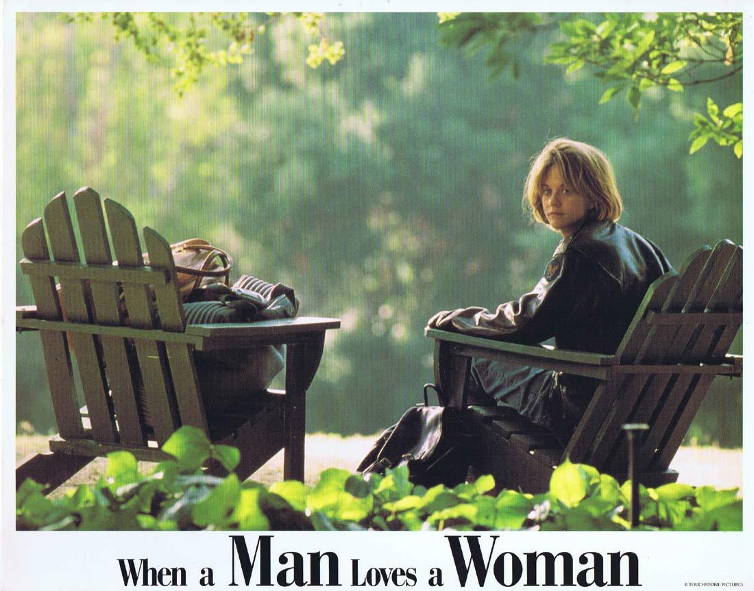 WHEN A MAN LOVES A WOMAN Original Lobby Card 2 Andy Garcia Meg Ryan Ellen Burstyn