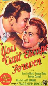 YOU CAN’T ESCAPE FOREVER Daybill Movie Poster Original or Reissue? image