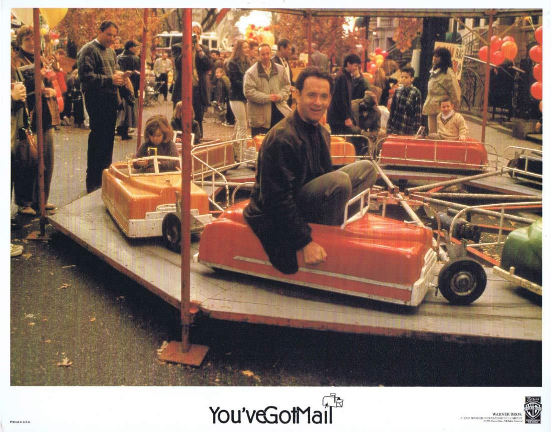 YOU’VE GOT MAIL Original Lobby Card 2 Tom Hanks Meg Ryan Greg Kinnear