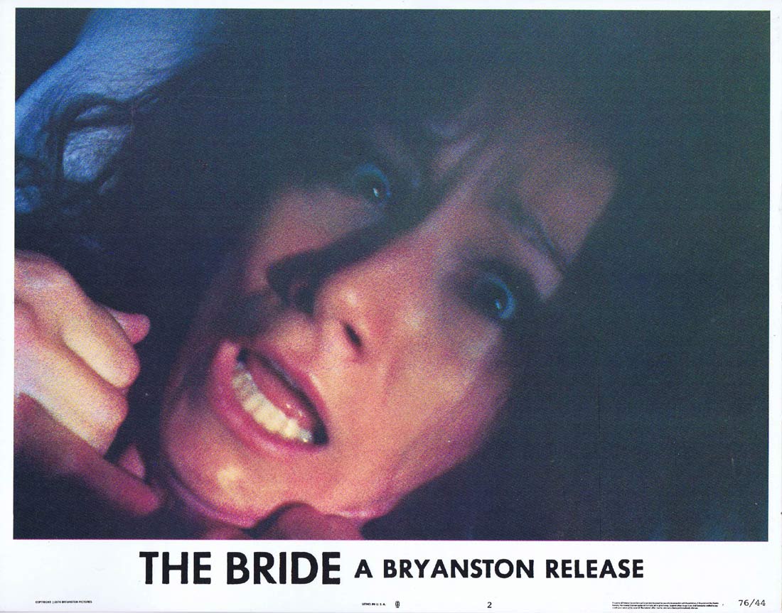 THE BRIDE Original US Lobby Card 2 House that Cried Murder Horror 1976