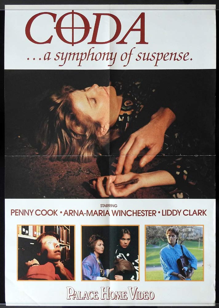 CODA Video Release One sheet Movie Poster Penny Cook Arna-Maria Winchester