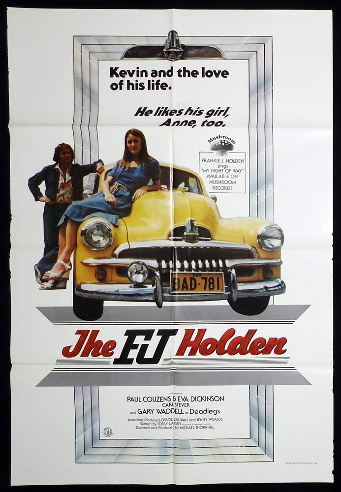 THE FJ HOLDEN Original One sheet Movie poster Paul Couzens Eva Dickinson