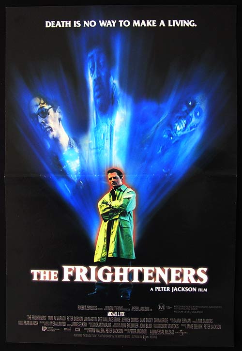 THE FRIGHTENERS Original DS Daybill Movie poster Michael J. Fox Trini Alvarado