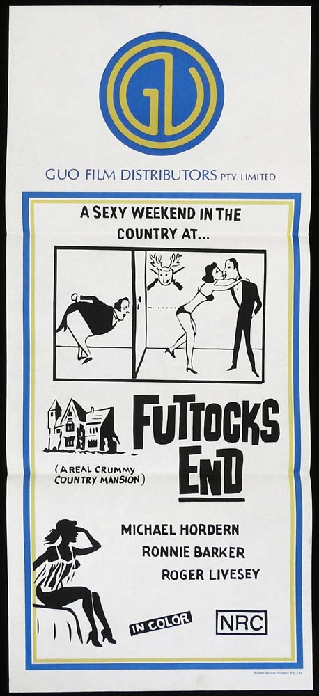FUTTOCKS END Original Daybill Movie poster Ronnie Barker