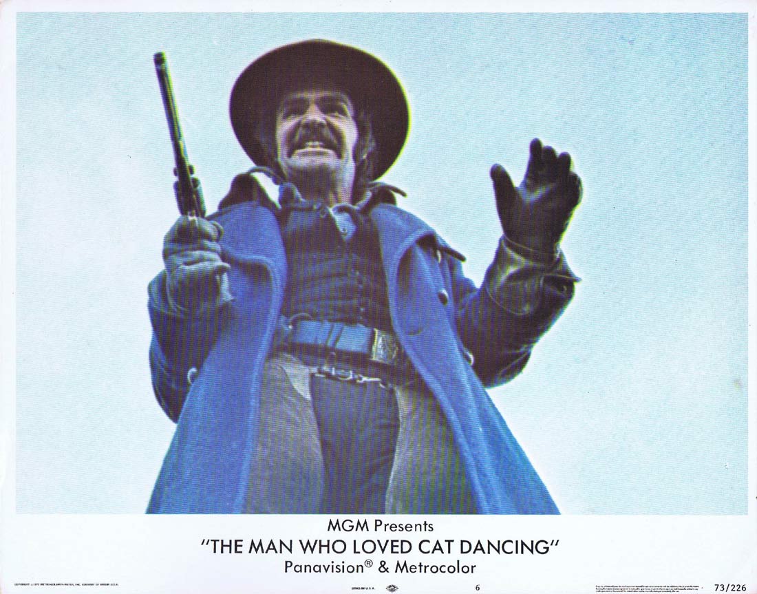 THE MAN WHO LOVED CAT DANCING Original US Lobby Card 6 Burt Reynolds Sarah Miles