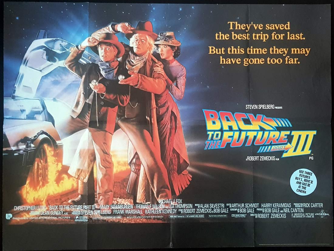 back to the future 3 movie