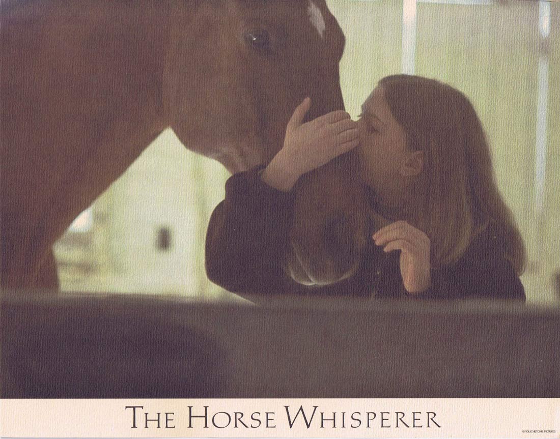 THE HORSE WHISPERER Lobby Card 3 Robert Redford Kristin Scott Thomas