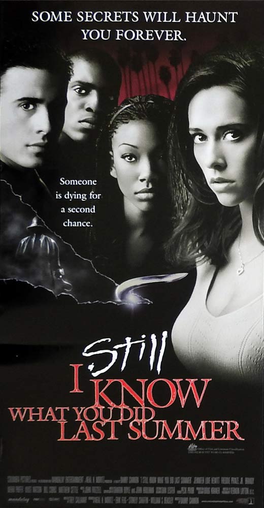 I STILL KNOW WHAT YOU DID LAST SUMMER Original Daybill Movie Poster Jennifer Love Hewitt