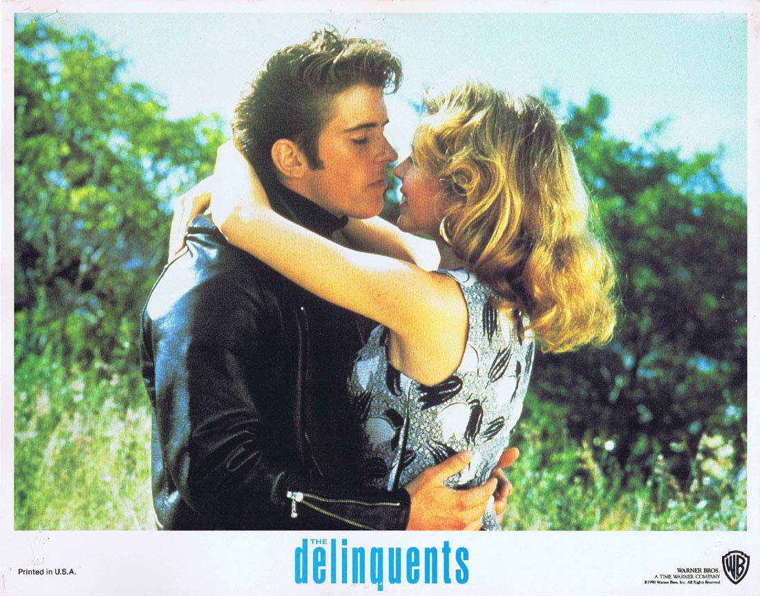 THE DELINQUENTS Original Lobby Card 2 Kylie Minogue Charlie Schlatter