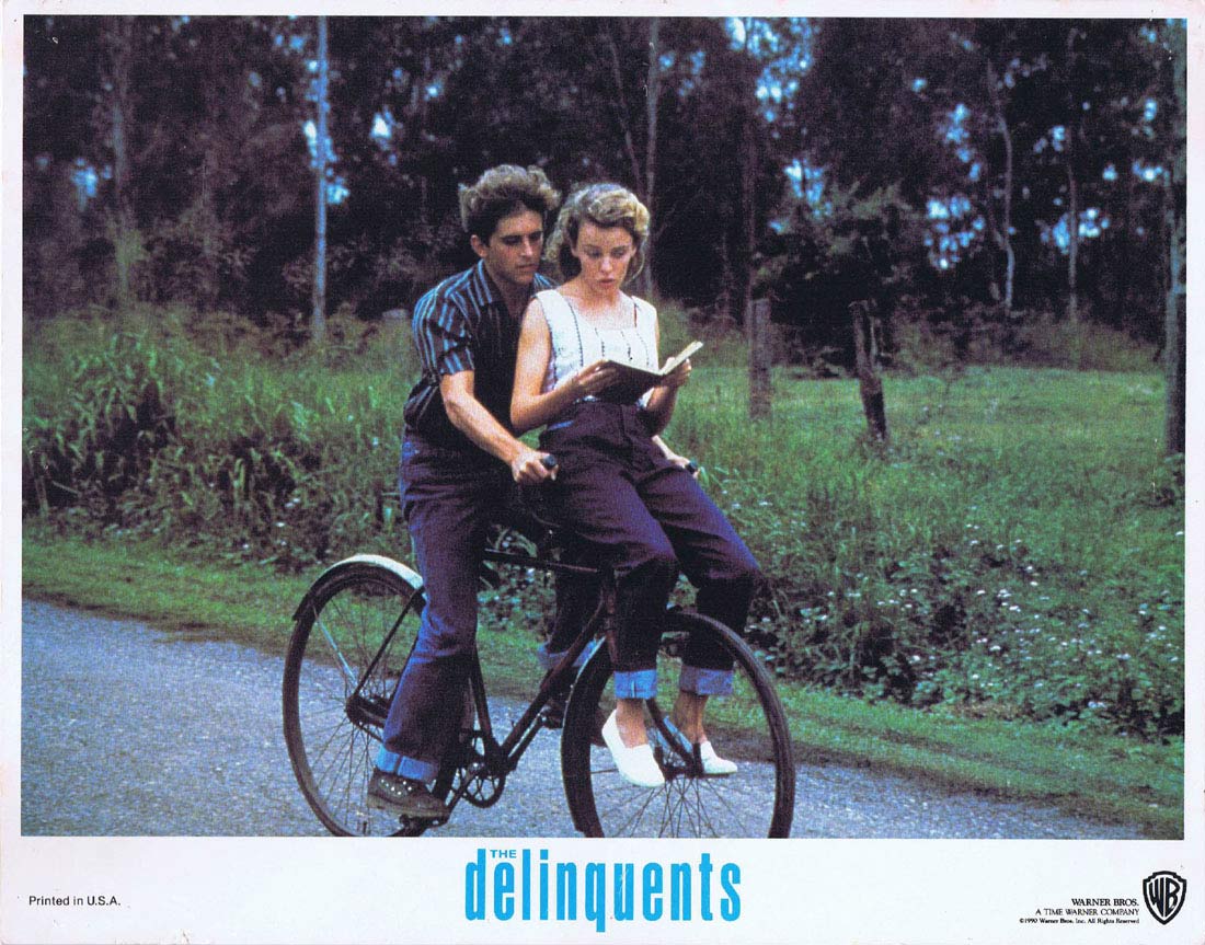 THE DELINQUENTS Original Lobby Card 3 Kylie Minogue Charlie Schlatter