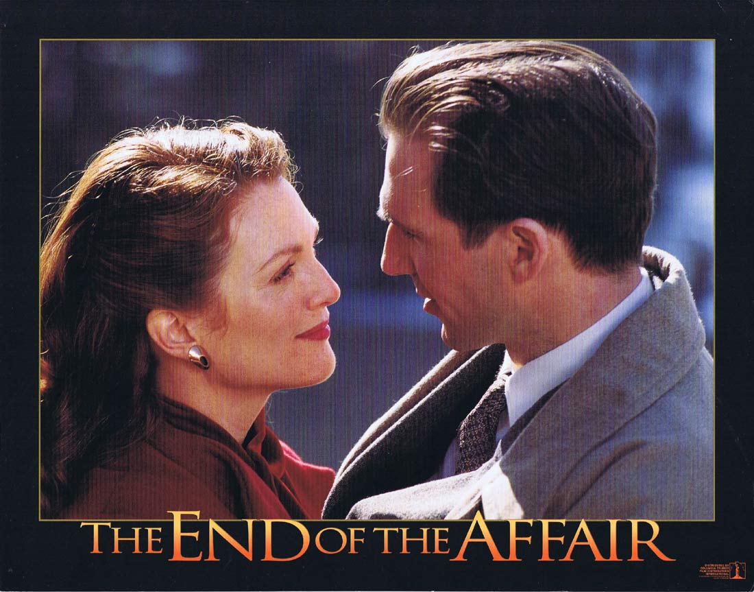 THE END OF THE AFFAIR Original Lobby Card 4 Neil Jordan Ralph Fiennes Julianne Moore