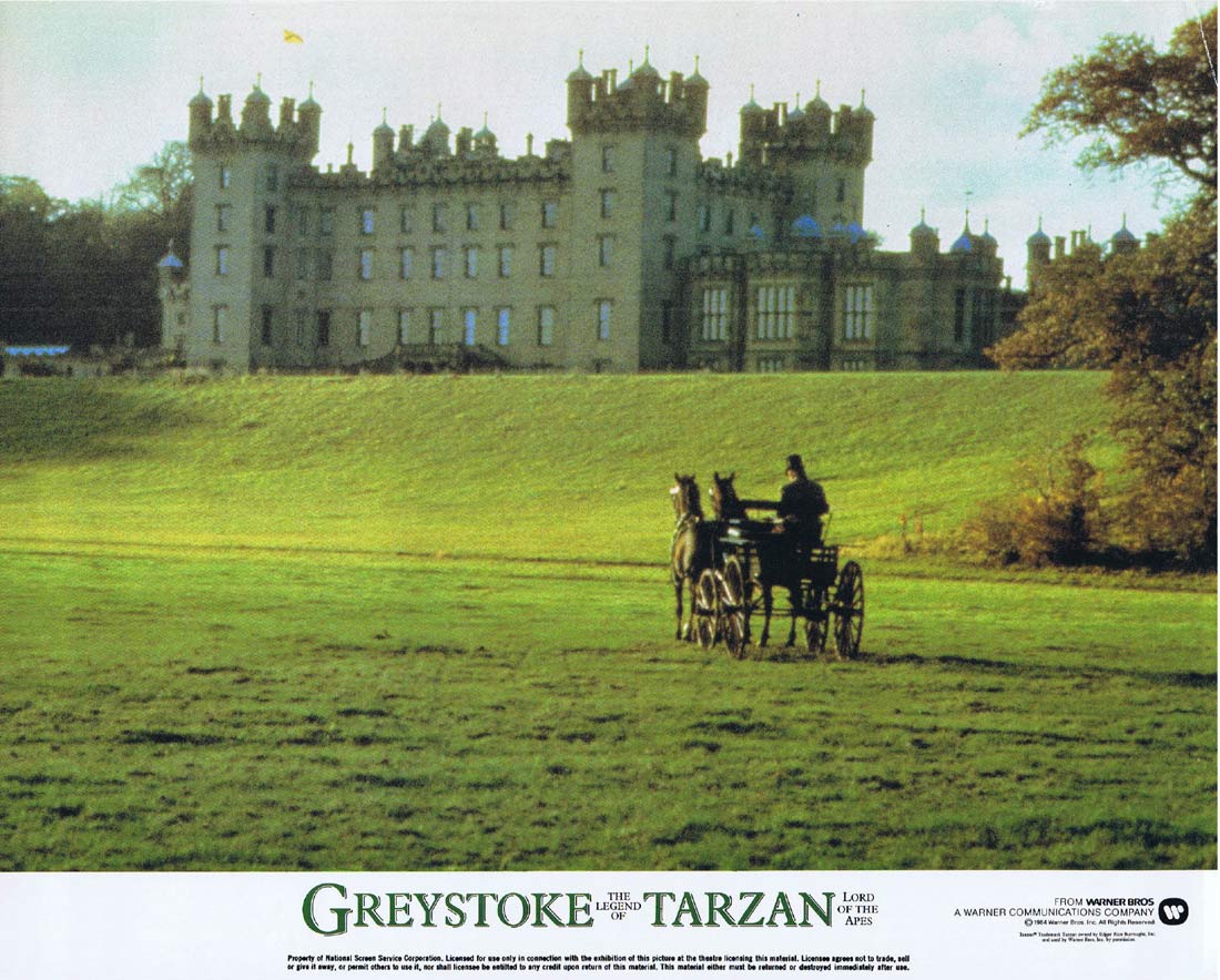 GREYSTOKE THE LEGEND OF TARZAN Original Lobby Card 1 Christopher Lambert