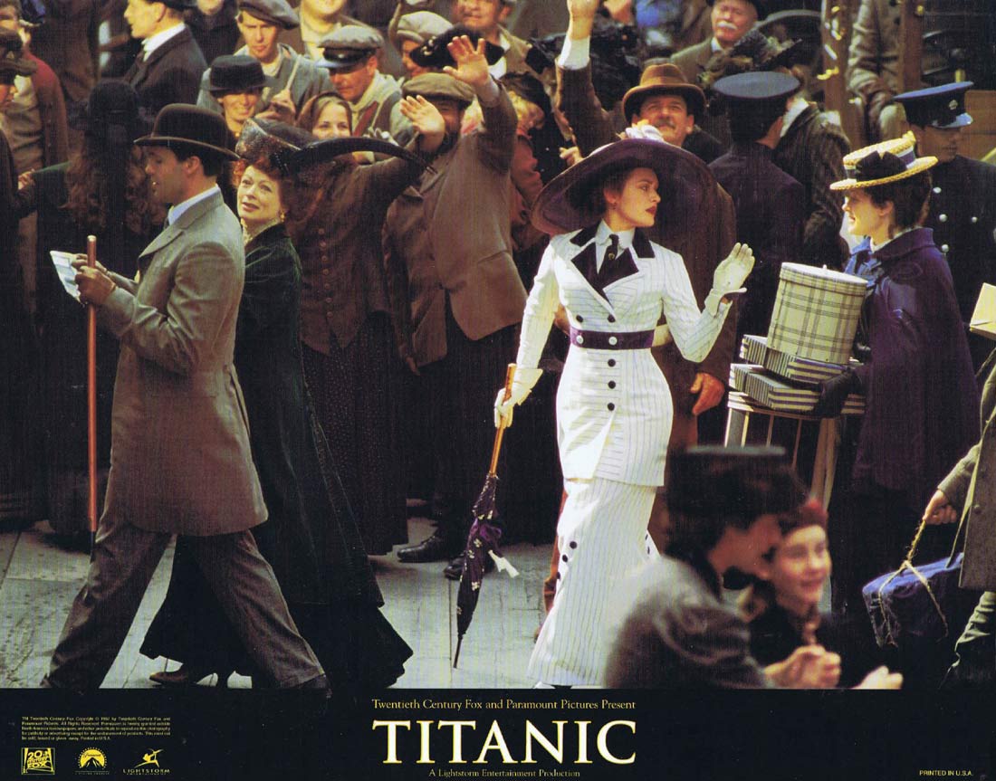 TITANIC Original US Lobby Card 3 Leonardo DiCaprio Kate Winslet