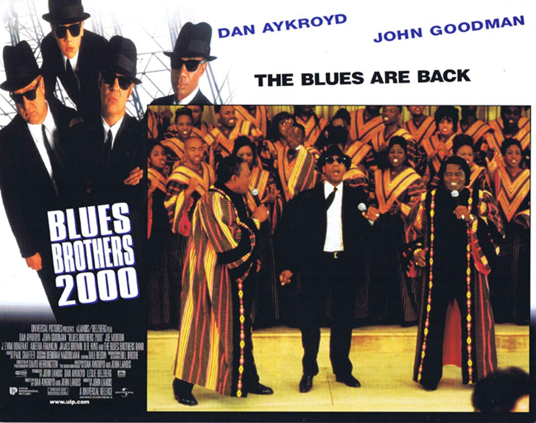 THE BLUES BROTHERS 2000 Original Lobby Card 1 Dan Aykroyd John Goodman