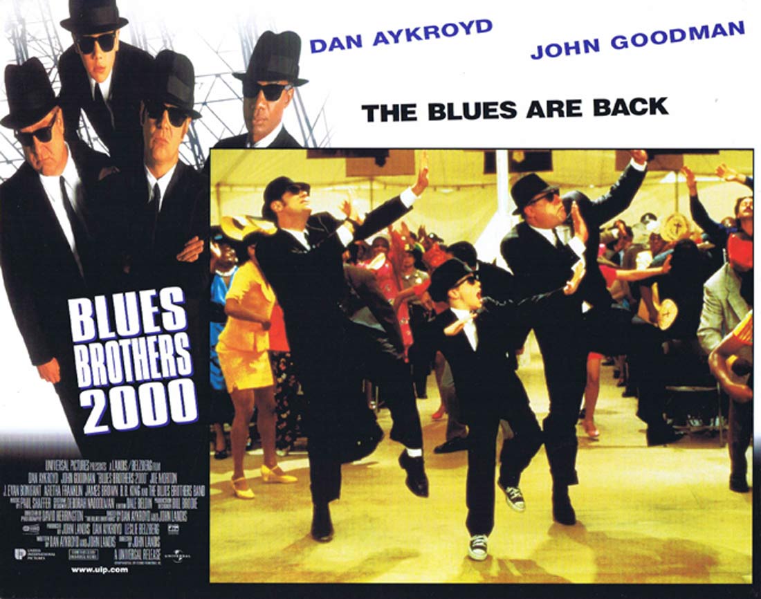 THE BLUES BROTHERS 2000 Original Lobby Card 4 Dan Aykroyd John Goodman