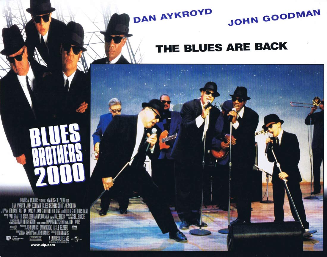 THE BLUES BROTHERS 2000 Original Lobby Card 5 Dan Aykroyd John Goodman