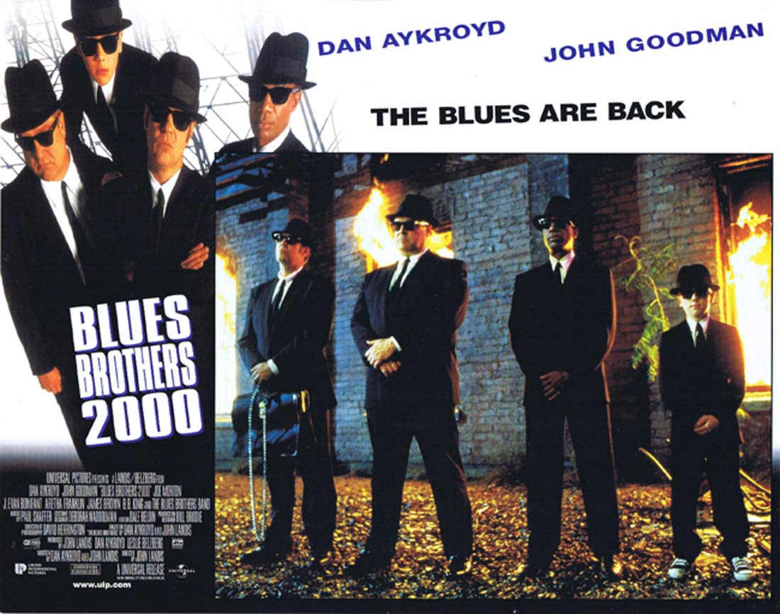 THE BLUES BROTHERS 2000 Original Lobby Card 6 Dan Aykroyd John Goodman