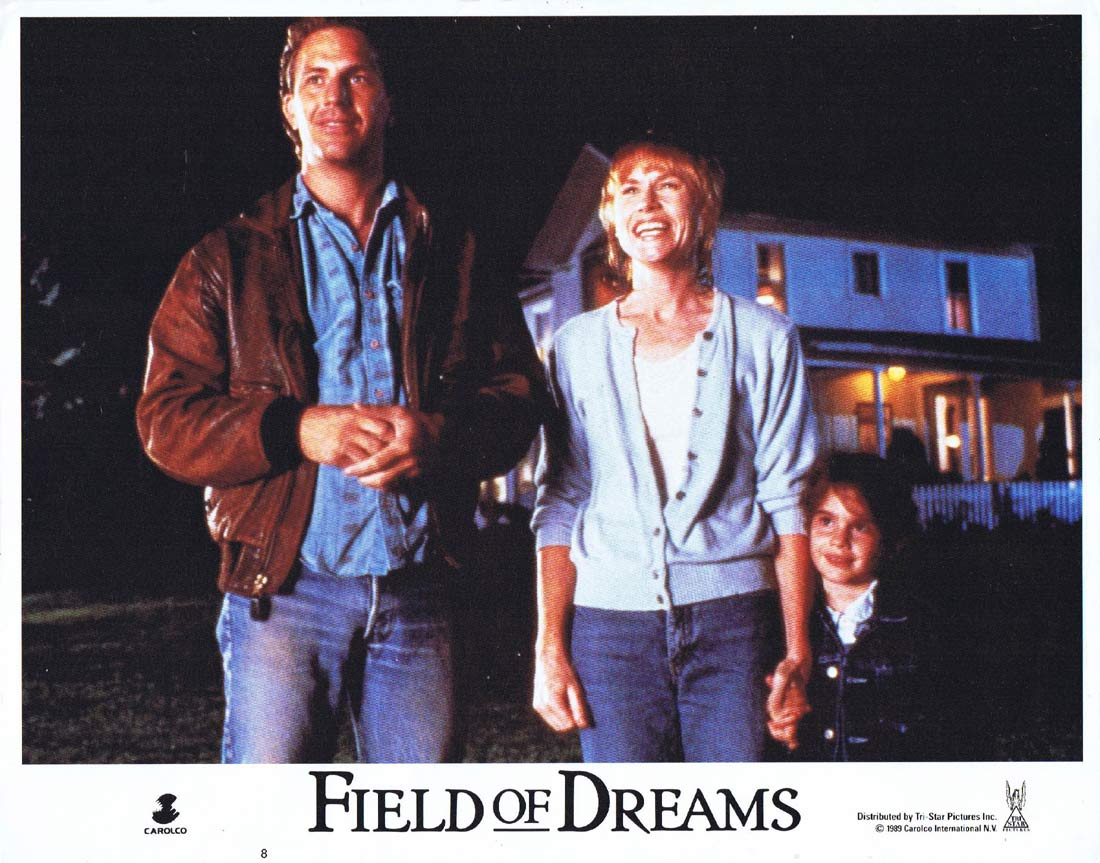 FIELD OF DREAMS Original Lobby Card 8 Kevin Costner Amy Madigan