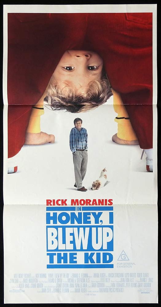 HONEY I BLEW UP THE KIDS Original Daybill Movie Poster Rick Moranis Marcia Strassman