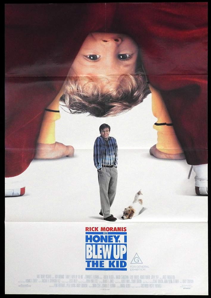 HONEY I BLEW UP THE KID Original One Sheet Movie Poster Rick Moranis Marcia Strassman