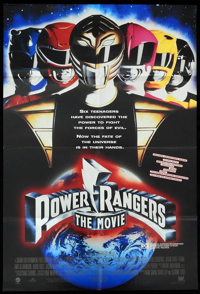 POWER RANGERS THE MOVIE Original US One Sheet Movie Poster Karan Ashley