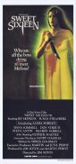 SWEET SIXTEEN Original Daybill Movie Poster Bo Hopkins Susan Strasberg Horror Slasher