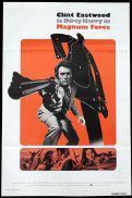 MAGNUM FORCE Original US One sheet Movie poster Clint Eastwood as Dirty Harry