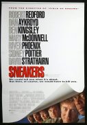 SNEAKERS Original Daybill Movie poster Robert Redford Dan Aykroyd