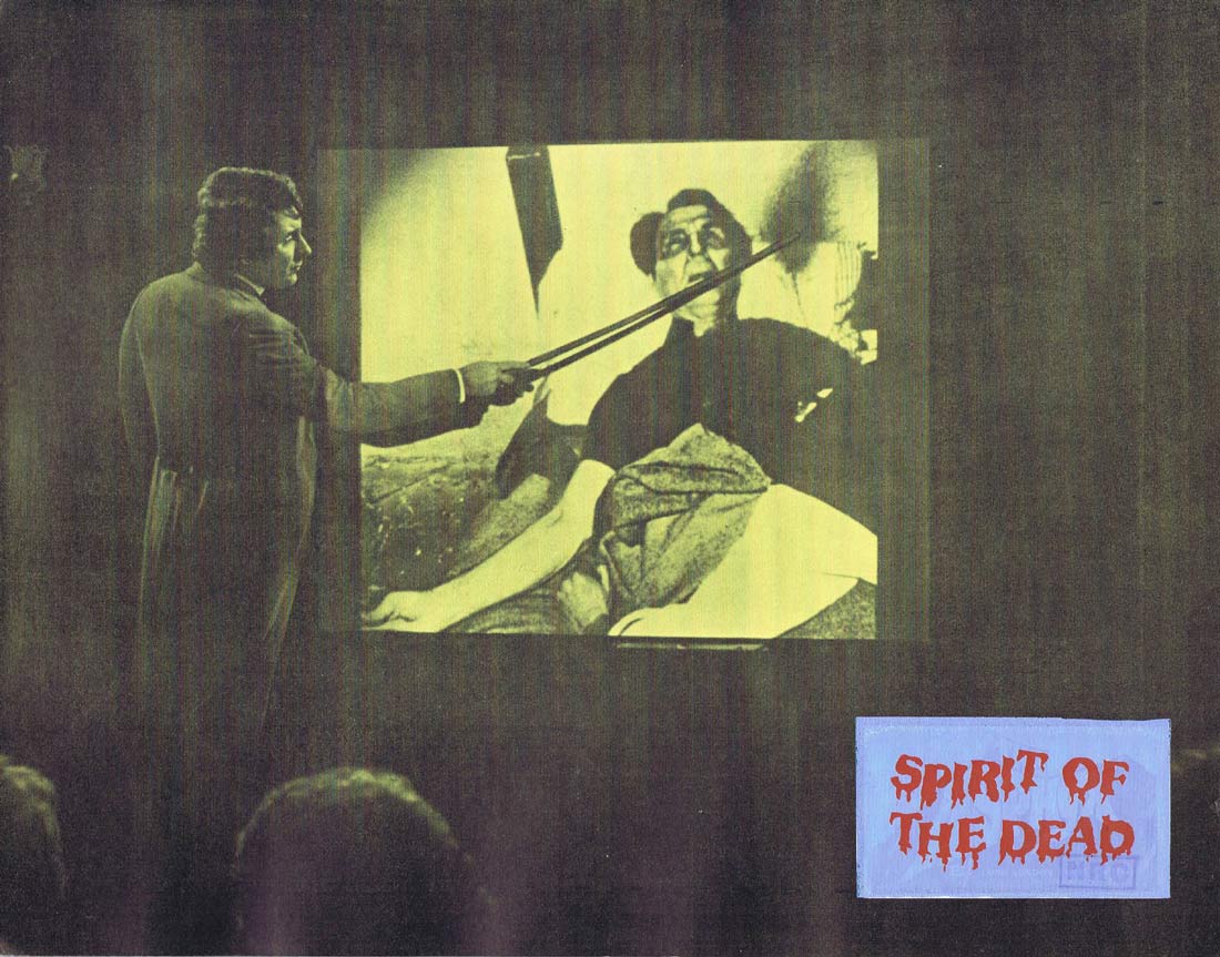 SPIRIT OF THE DEAD aka The Asphyx Original UK Lobby Card 2 Robert Stephens Horror