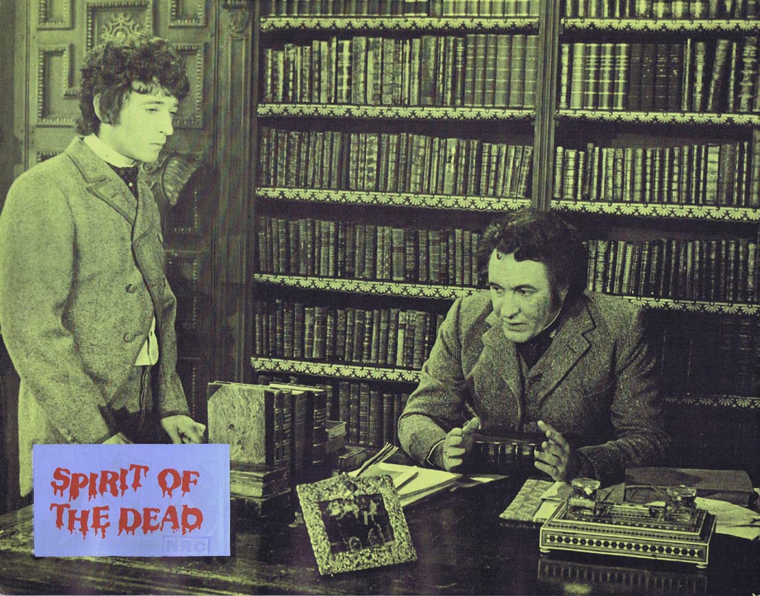 SPIRIT OF THE DEAD aka The Asphyx Original UK Lobby Card 3 Robert Stephens Horror